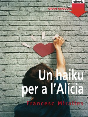 cover image of Un haiku per a l'Alicia